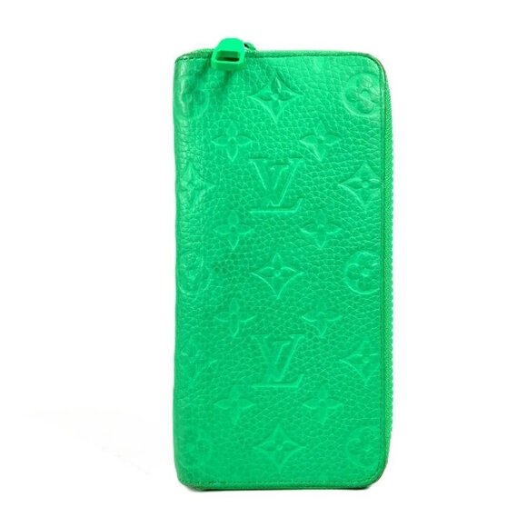 LOUIS VUITTON M81549 Monogram-Taurillon Clemence Zippy Wallet Zip Around Wallet - Picture 1 of 16